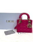 Dior Mini Cannage Lady Dior Bag