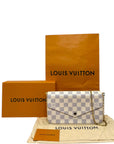 Louis Vuitton Pochette Félicie Damier Azur Canvas