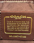Coach Parker 18 Red Shoulder Bag