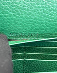 Gucci Green Leather Small Dionysus Shoulder Bag