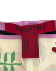Valentino Silk Floral Bandeau Scarf