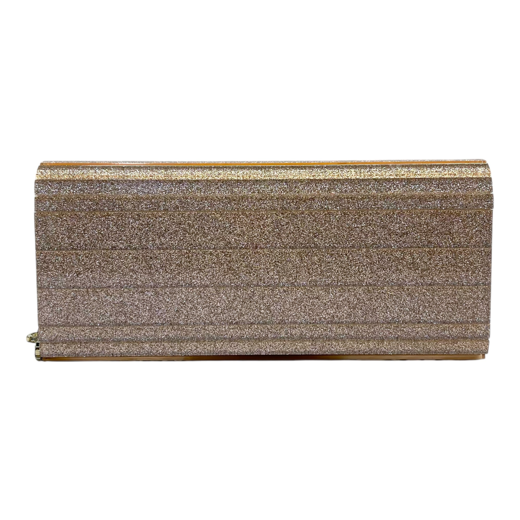 Jimmy Choo Glitter Acrylic Sweetie Clutch
