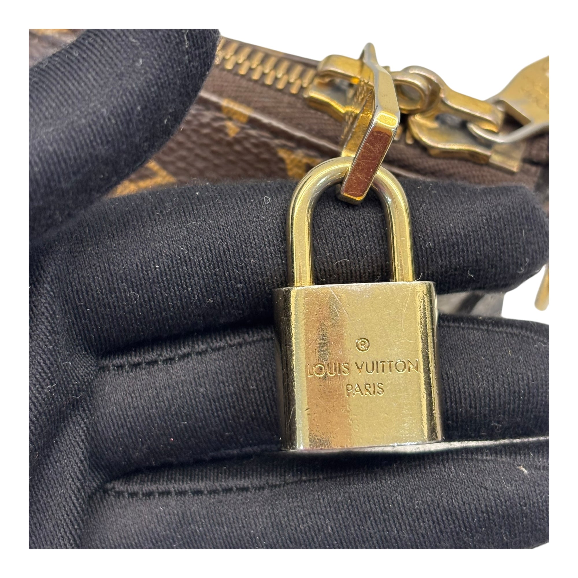 Louis Vuitton Black Monogram Canvas Estrela MM NM Bag