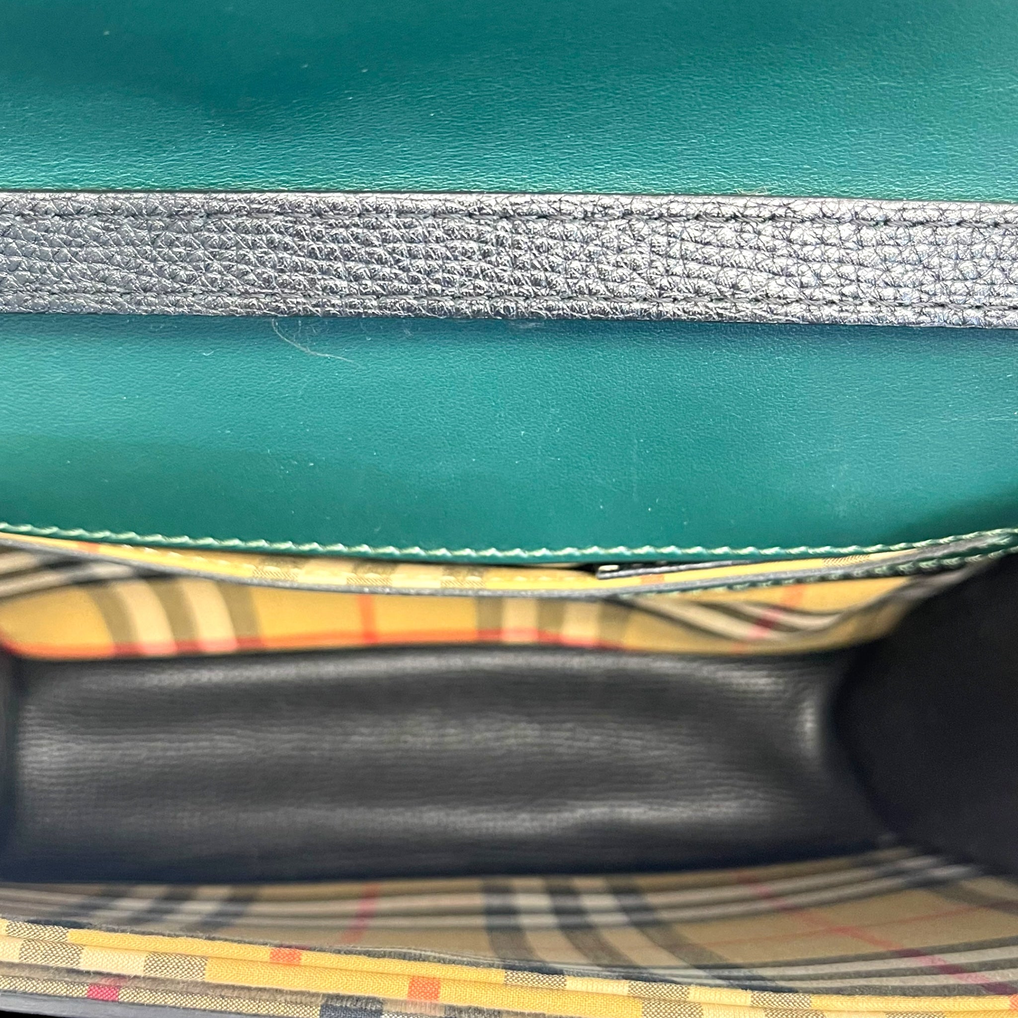 Burberry Calfskin Macken Crossbody Bag