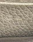 Gucci Interlocking G Leather Chain Crossbody Bag