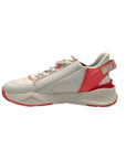 Fendi Pink/White Leather Fendi Flow Sneakers EU 38