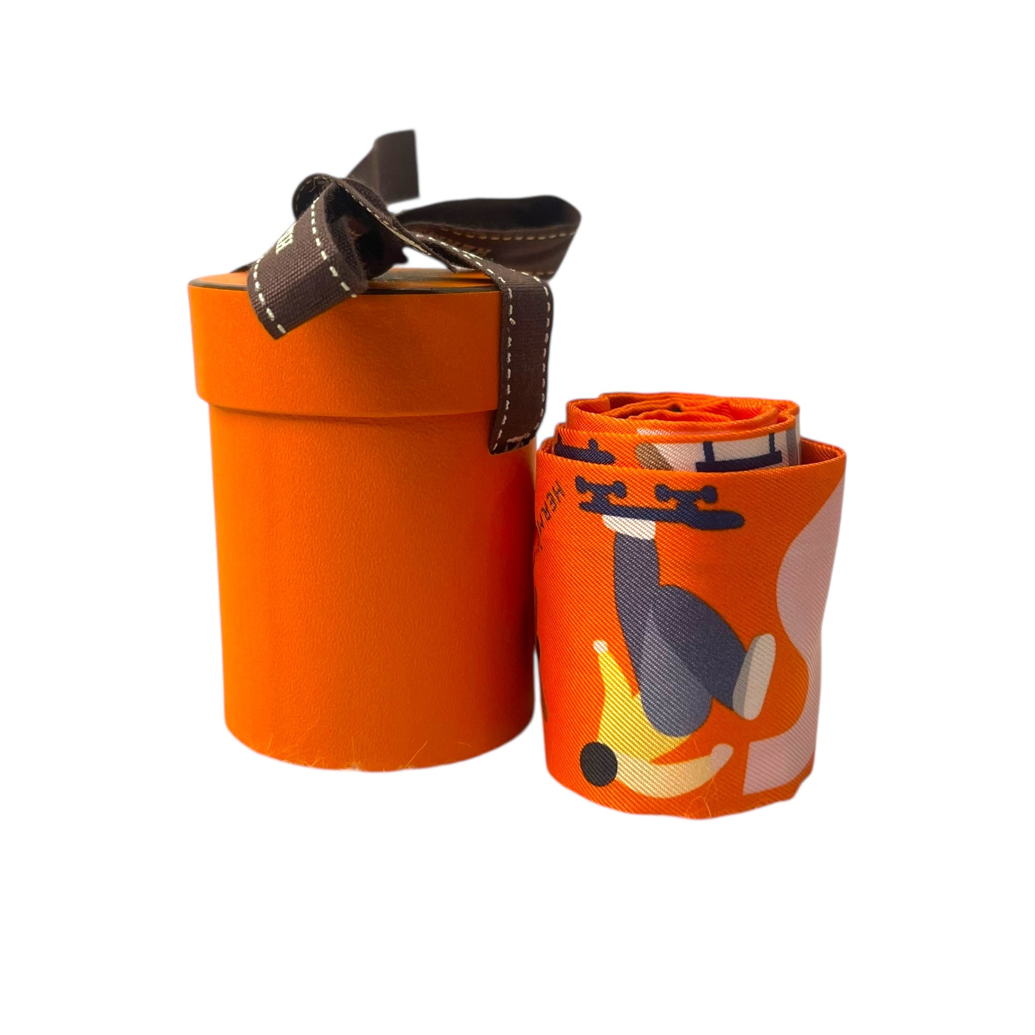 Hermes Silk Twilly Scarf