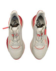 Fendi Pink/White Leather Fendi Flow Sneakers EU 38