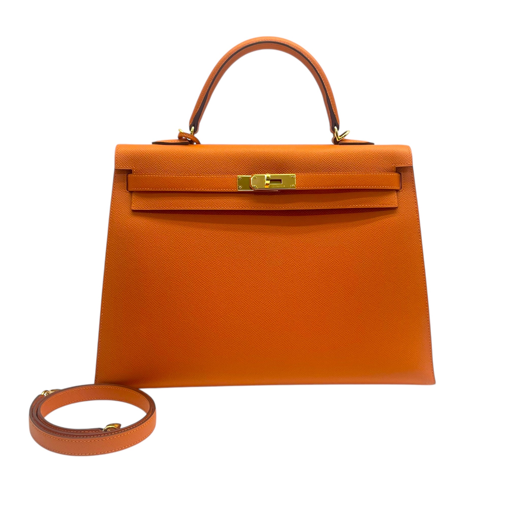 Hermes Kelly 32 Sellier with GHW
