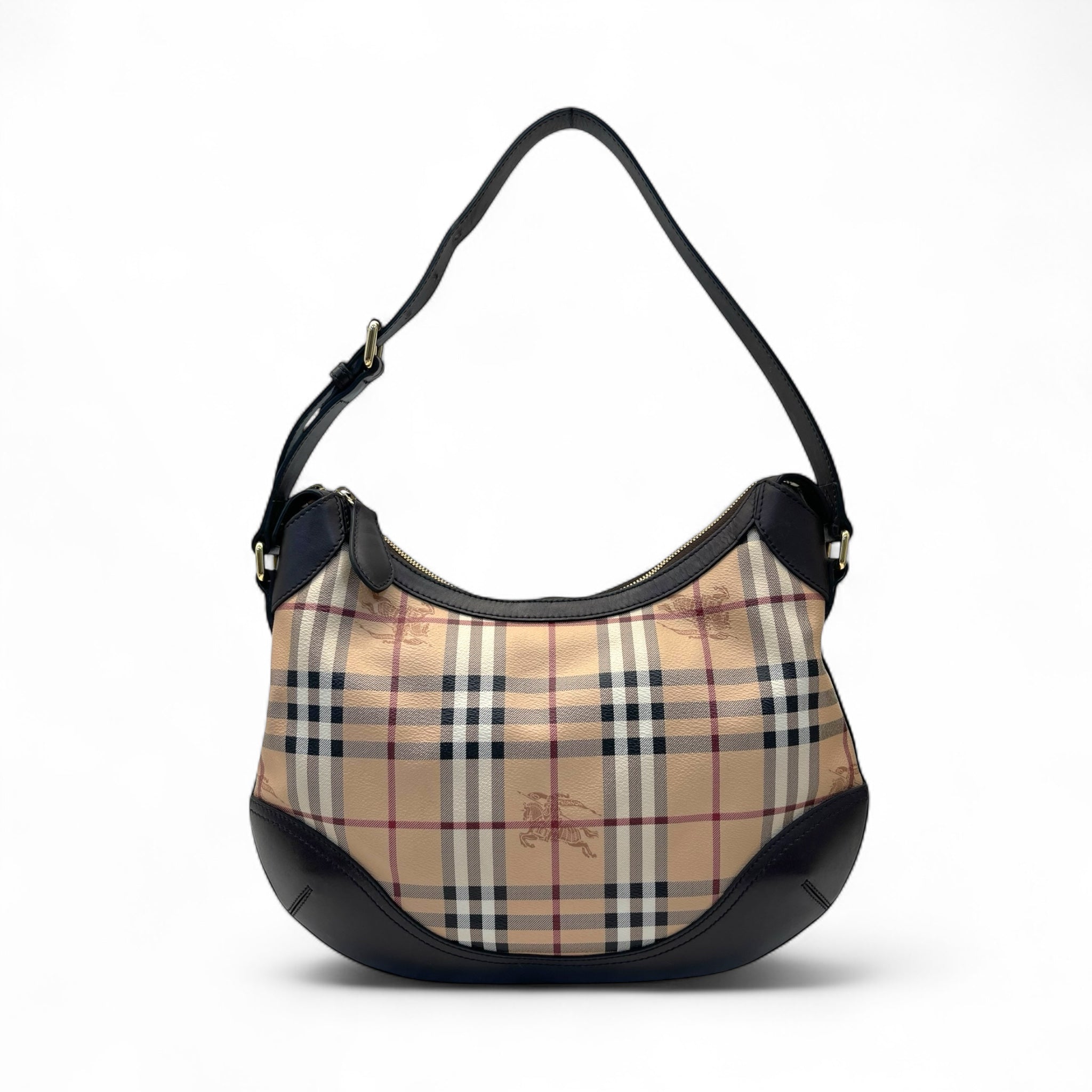Burberry Haymarket Check Shoulder Bag