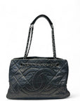 Chanel Timeless CC Leather Shopping Tote Bag