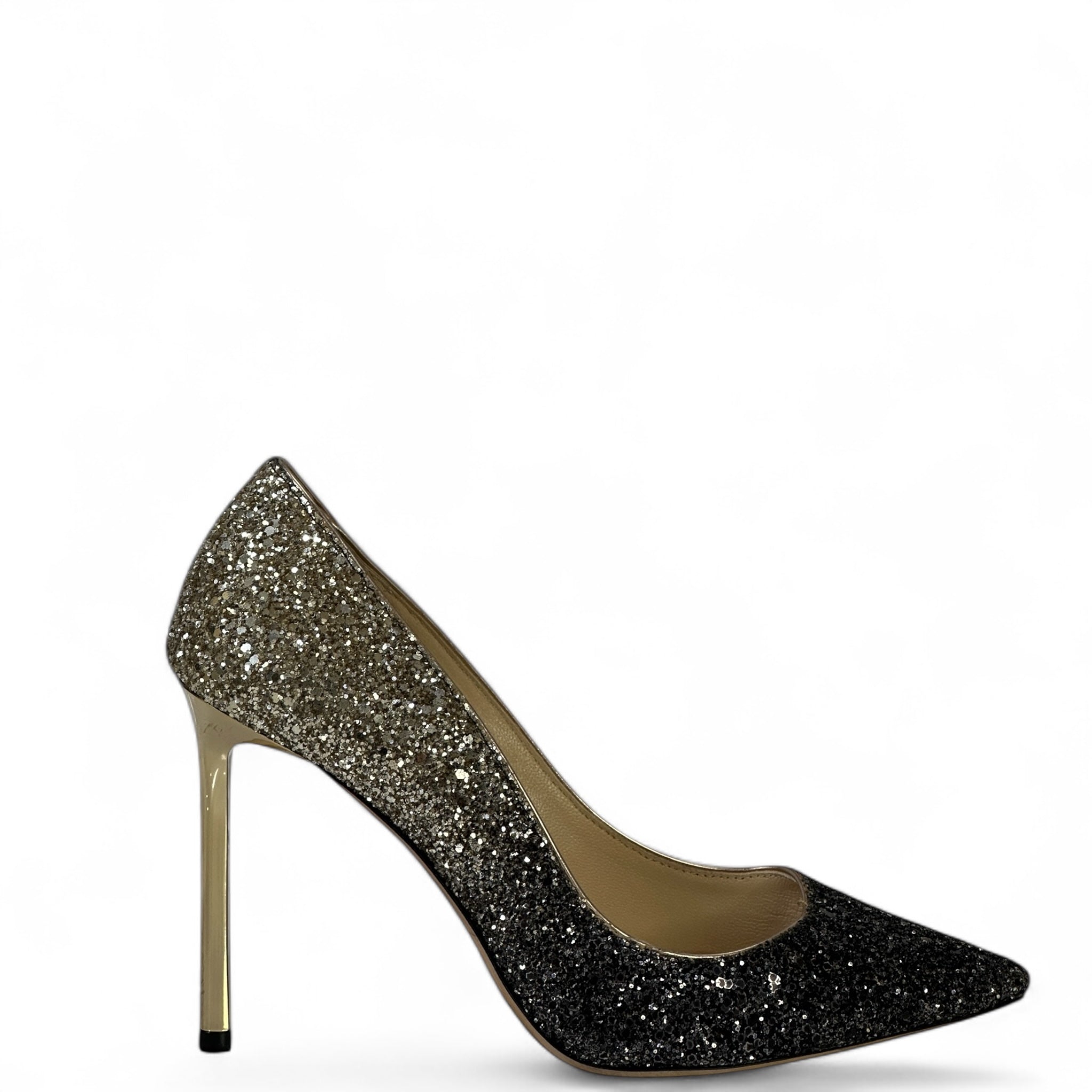 Jimmy Choo Romy Pumps Gradation Coarse Glitter Size 36
