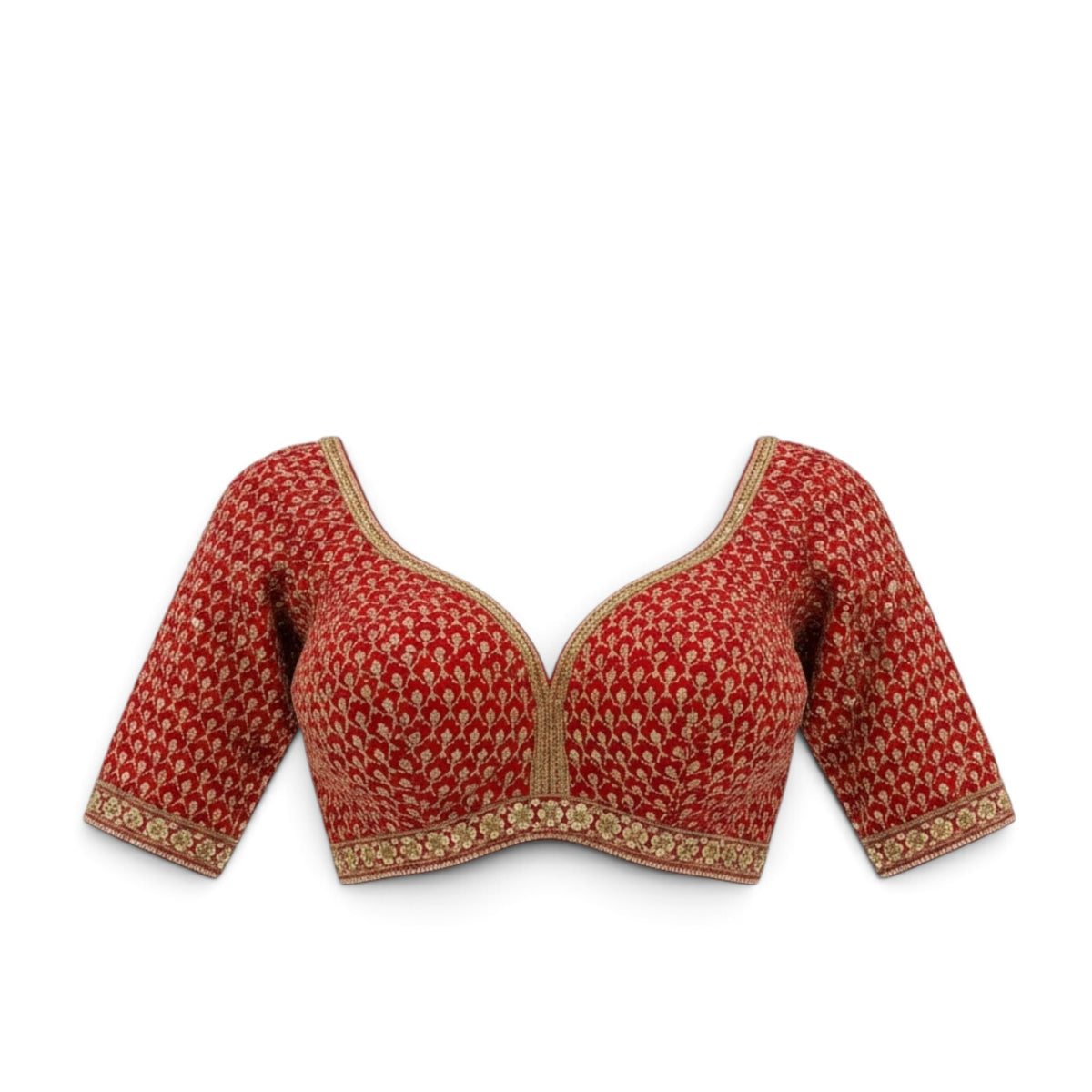 Sabyaschi Red Lehenga
