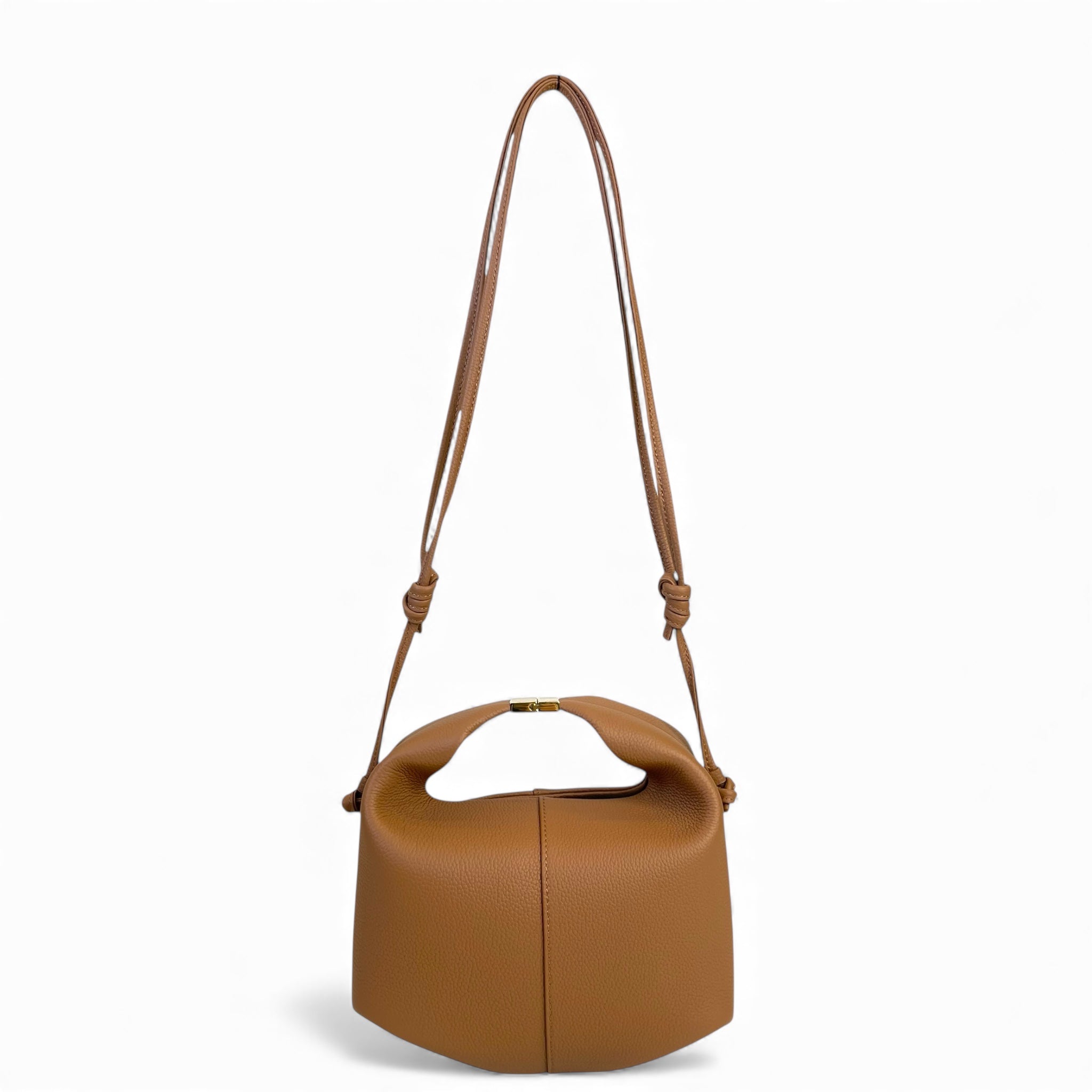 Polène Béri Textured Camel Calf Leather