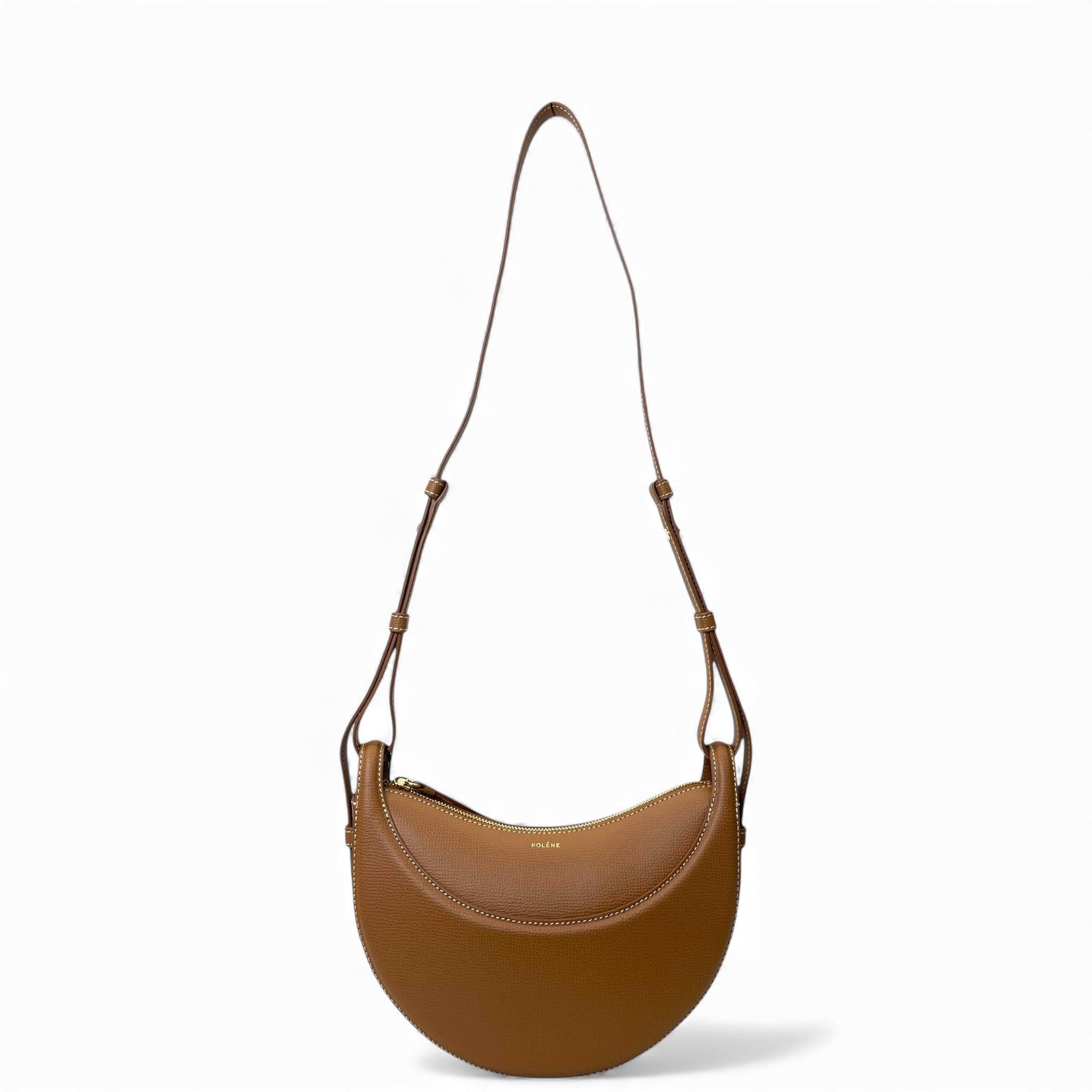 Polène Numéro Dix Camel Calf Leather
