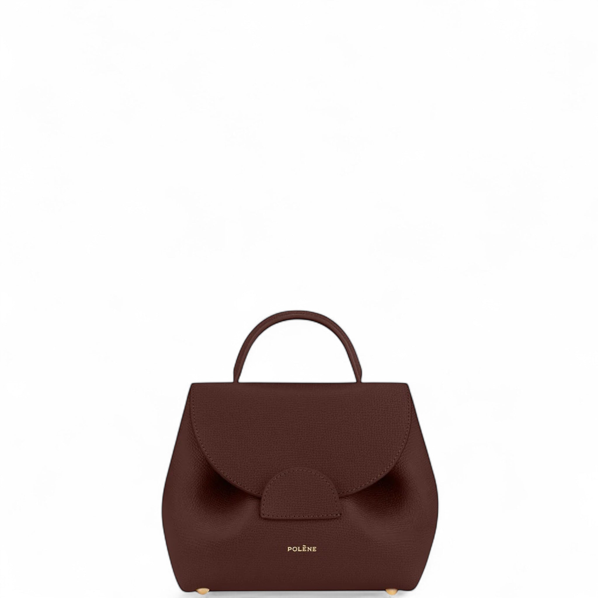 Polène Numéro Un Nano Sandalwood Textured Leather