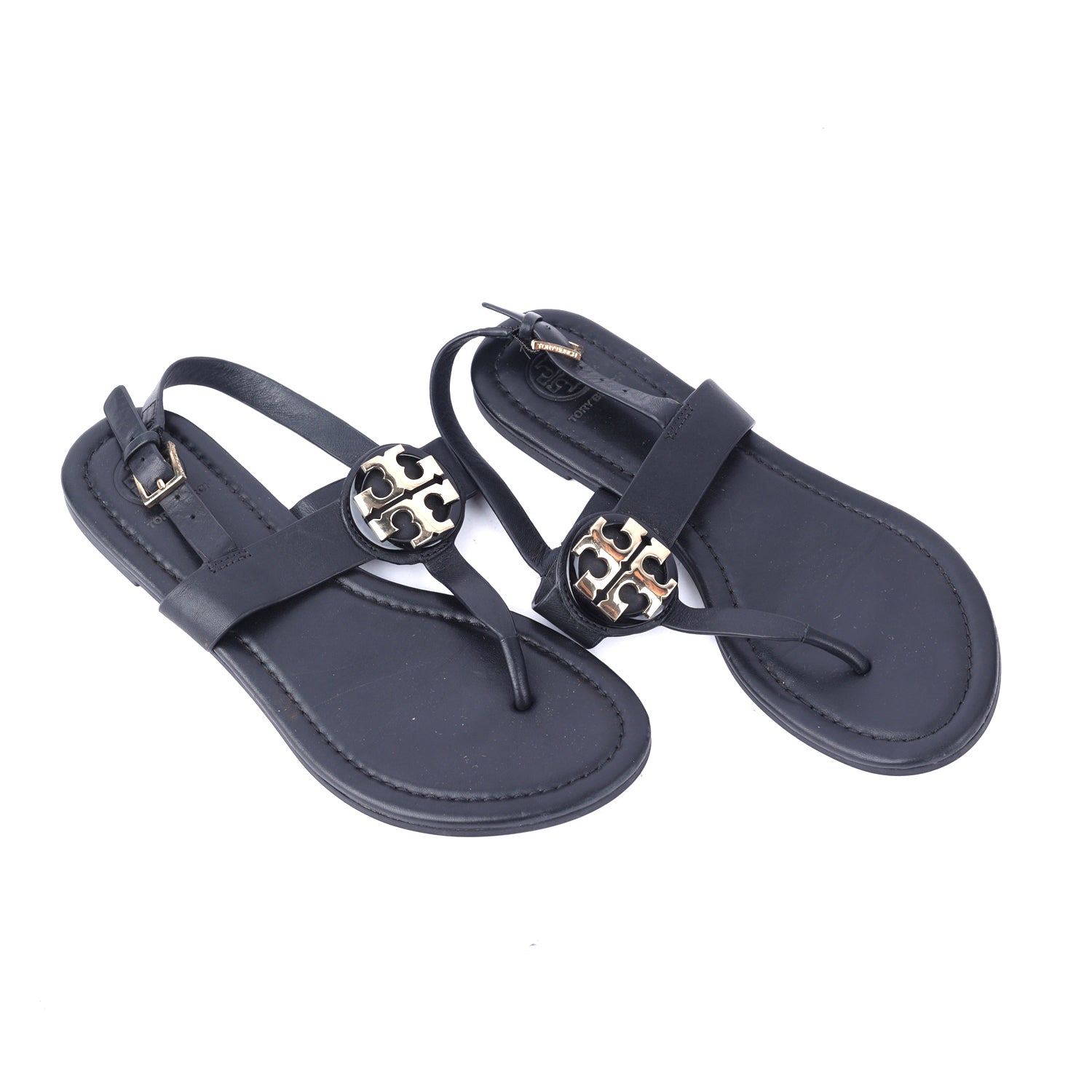 Claire Flat Thong Sandal Leather