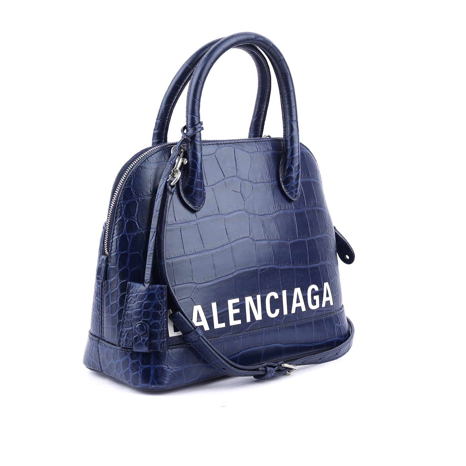 Calfskin Crocodile Embossed Bag