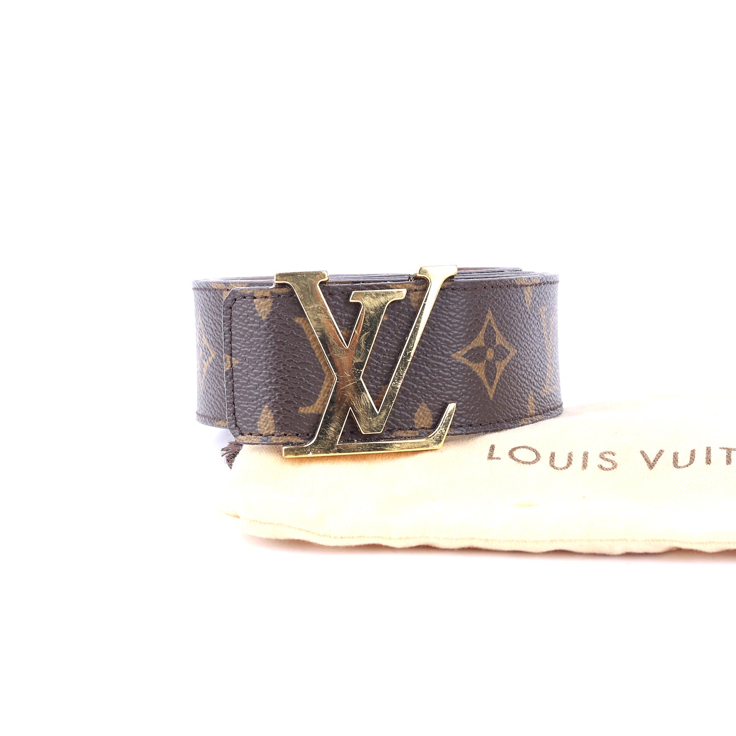 Louis Vuitton Monogram Canvas LV Initiales Belt