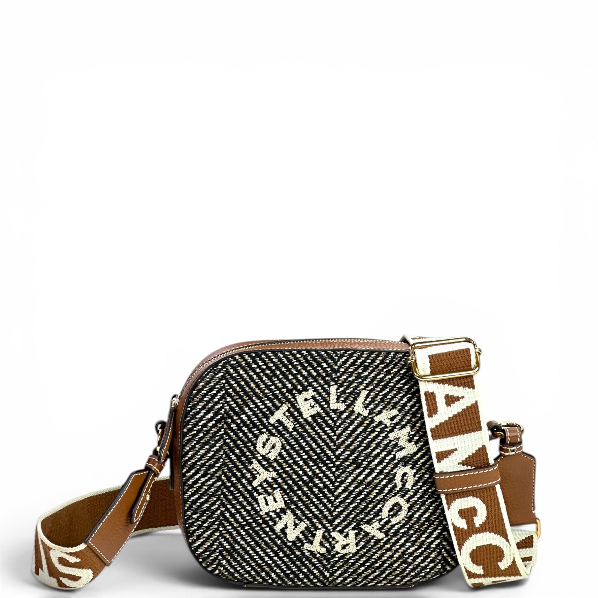 Stella McCartney Herringbone Camera Bag