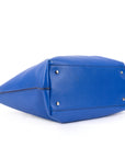 Joy Bag Blue Leather Handbag
