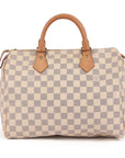 Louis Vuitton Damier Azur Canvas Speedy 30 Bag