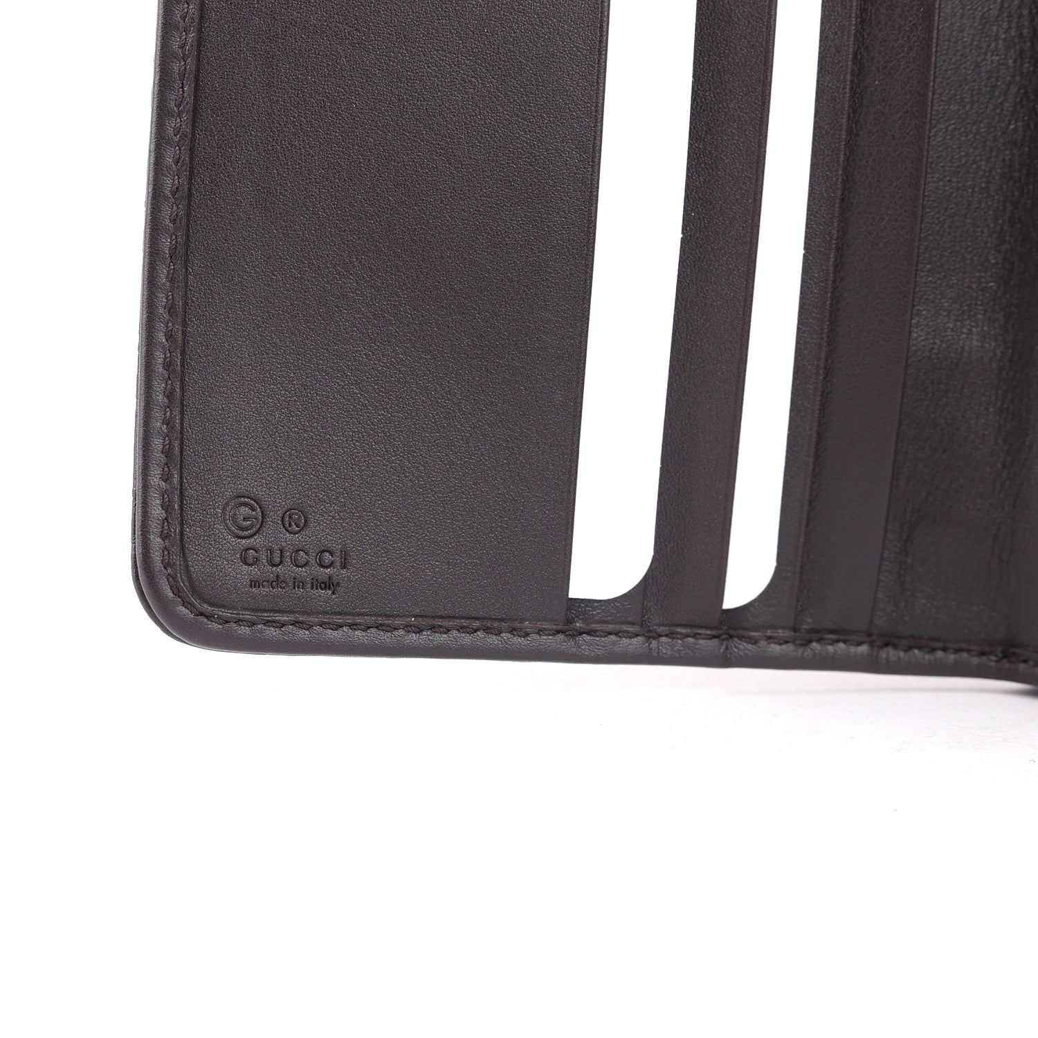 Soft Microguccissima Continental Zip Wallet