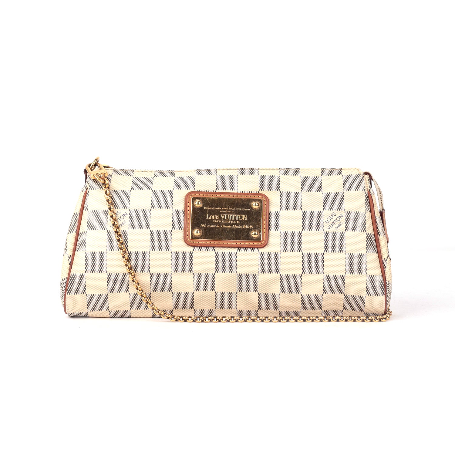 Louis Vuitton Damier Azur Canvas Eva Clutch