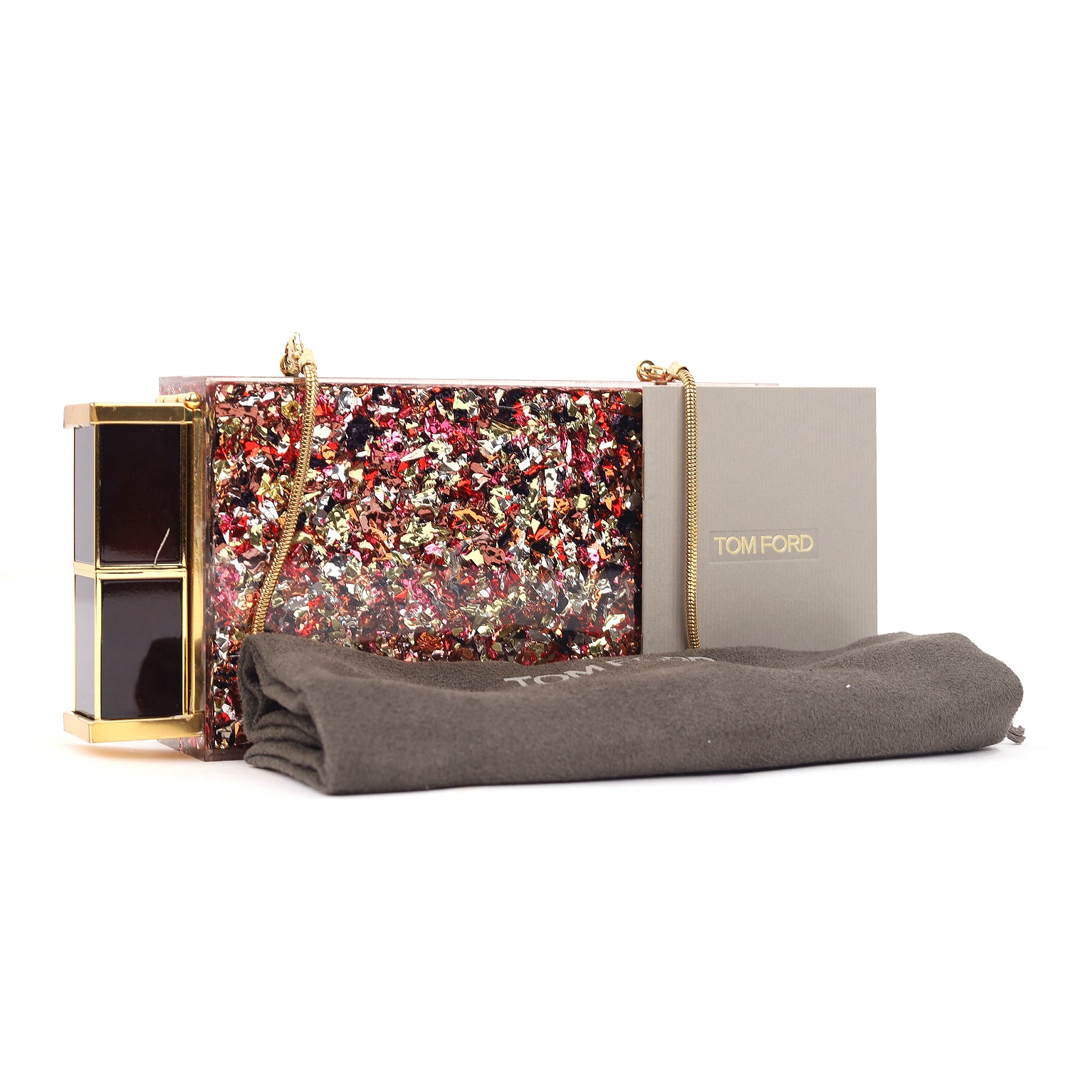 Limited Edition Lipstick Box Clutch