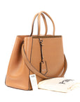 Brown Leather Medium 2jours Tote