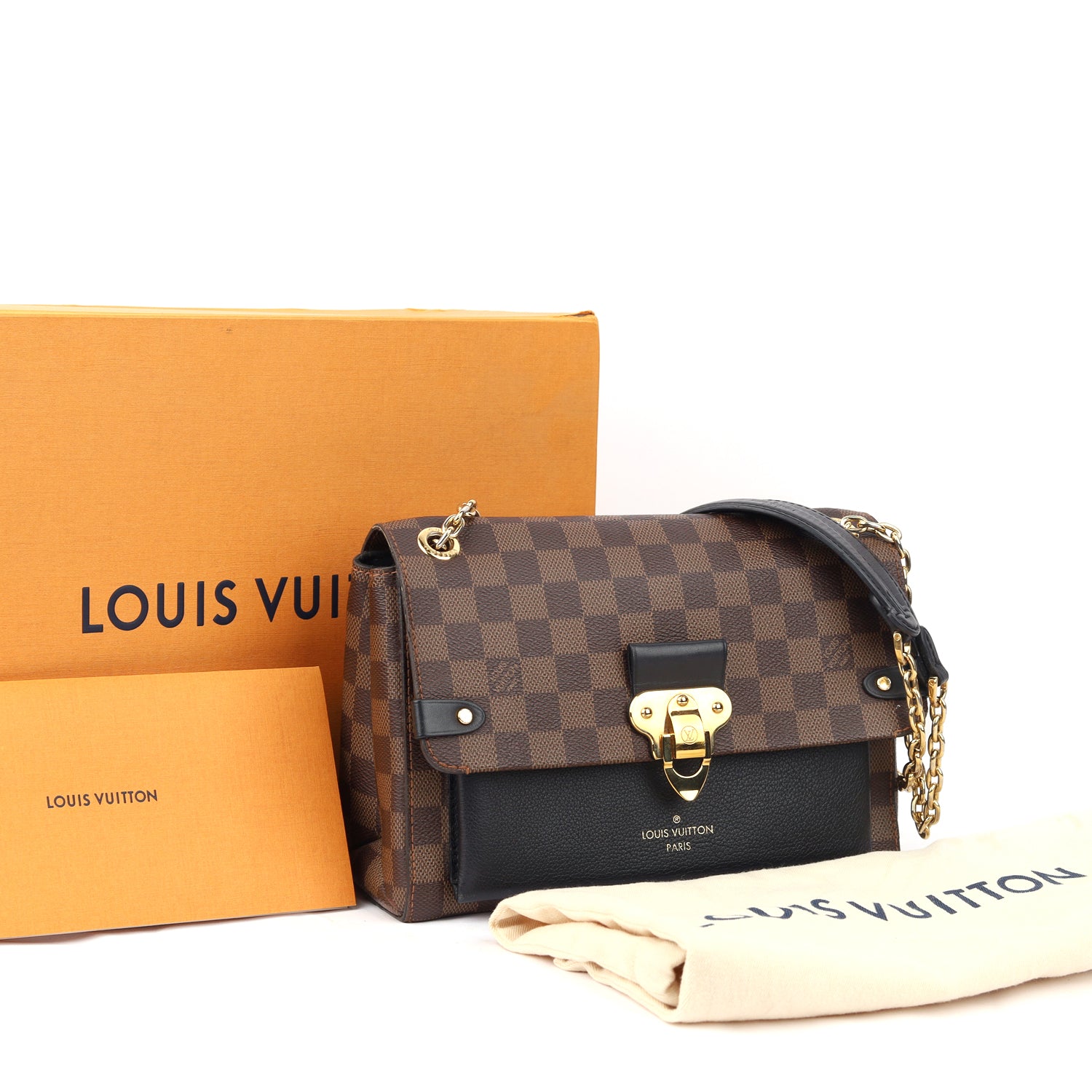 Louis Vuitton Damier Ebene Vavin PM Shoulder Bag