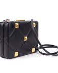 Roman Stud Leather Crossbody Bag