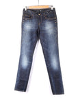Indigo Blue Denim Tapered Jeans