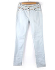 Blue Straight Fit Trouser