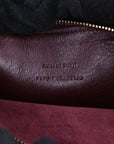 Leather Cabas Monogram Tote