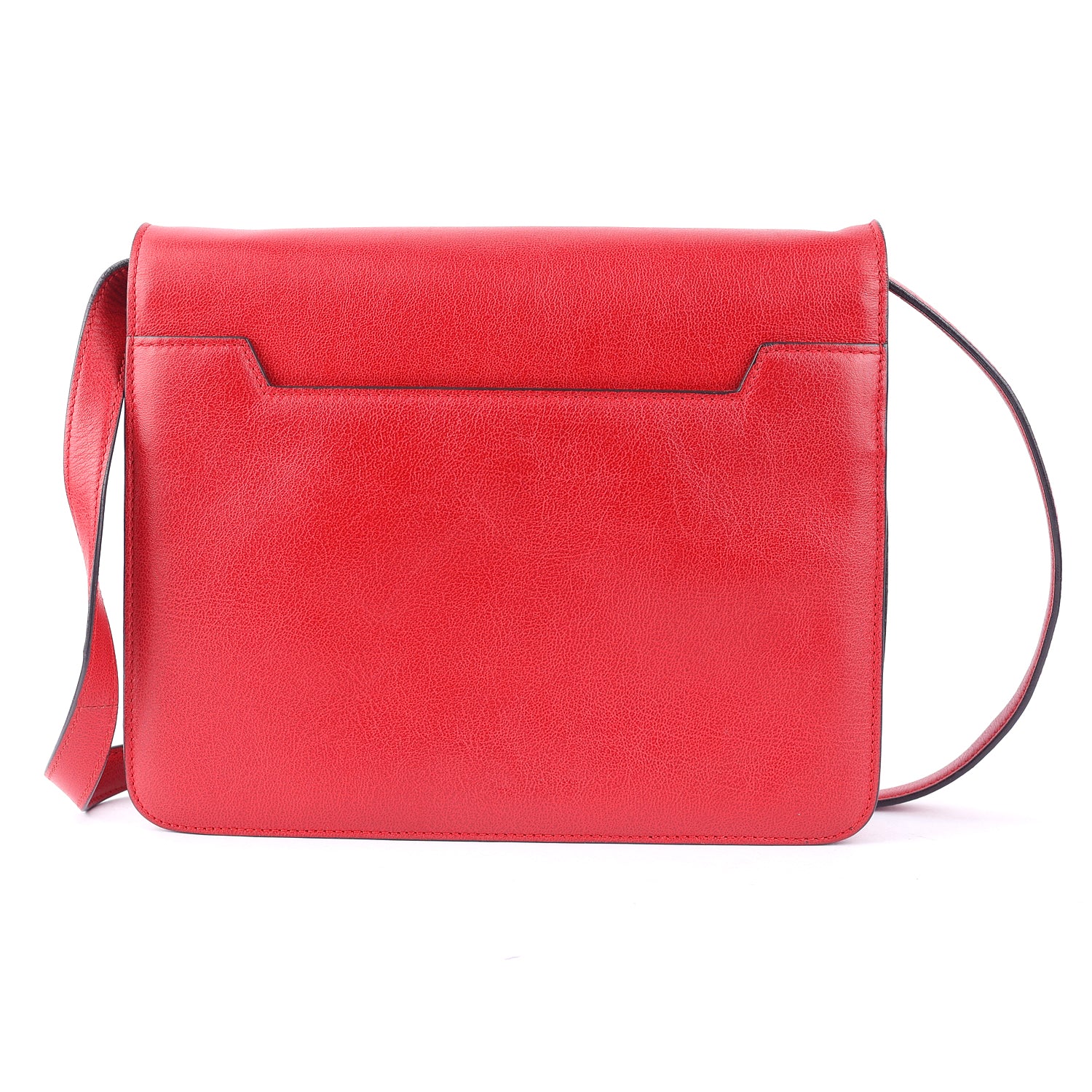 Tom Ford Red Leather Large Natalia Shoulder Bag