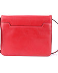 Tom Ford Red Leather Large Natalia Shoulder Bag