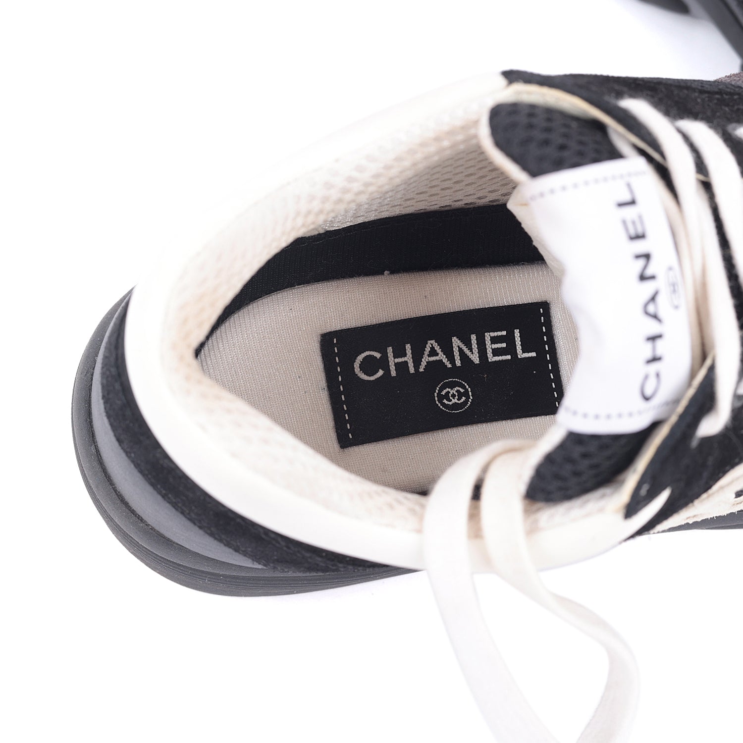 Chanel Multicolor Canvas And Suede Sneakers