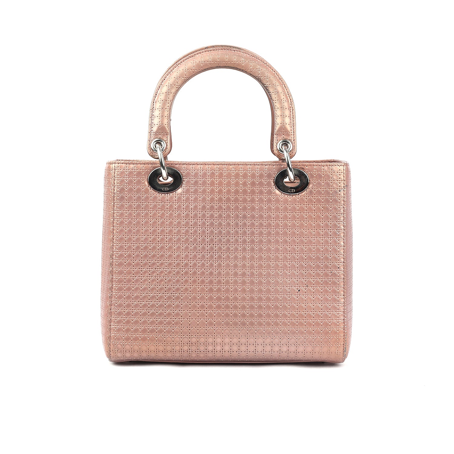 Rose Gold Medium Lady Dior Tote