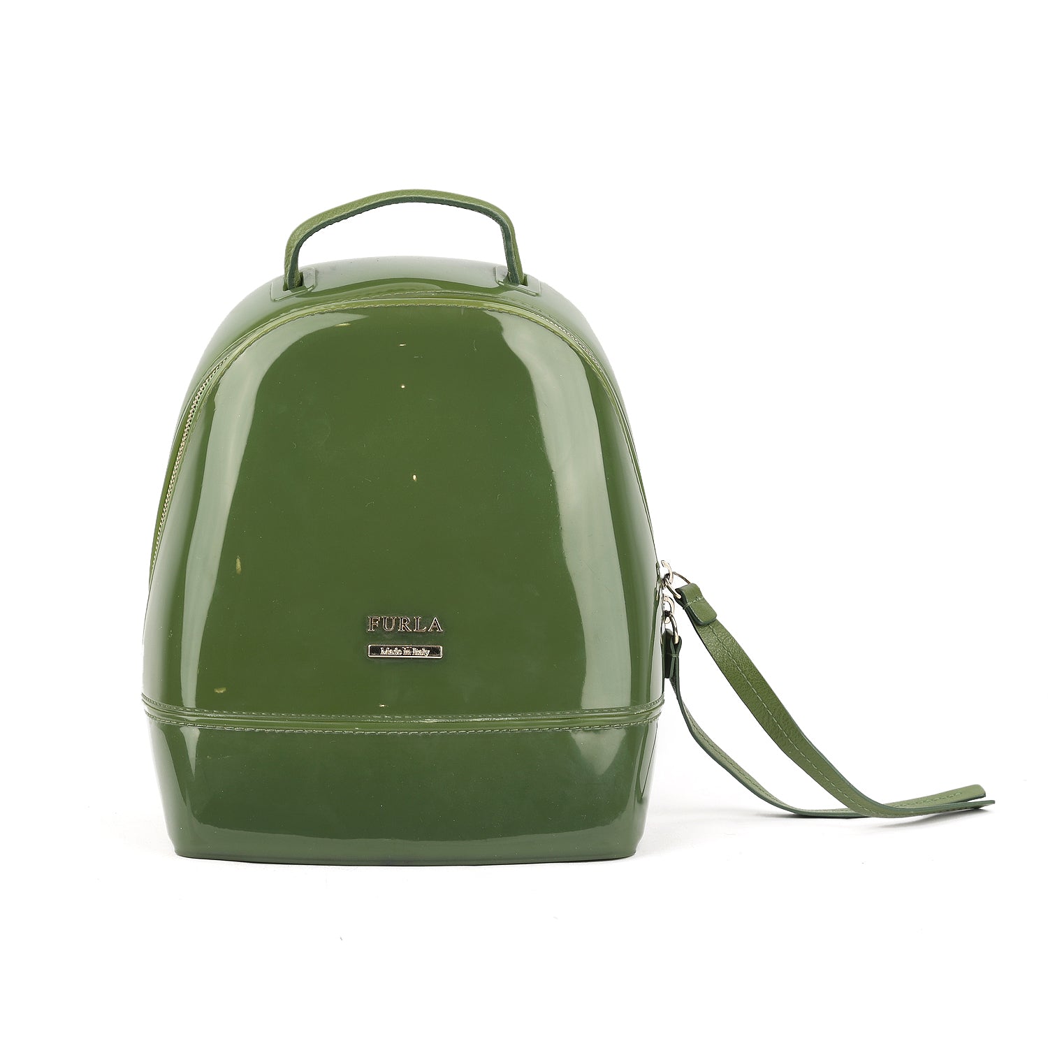 Candy Glossy Rubber Backpack