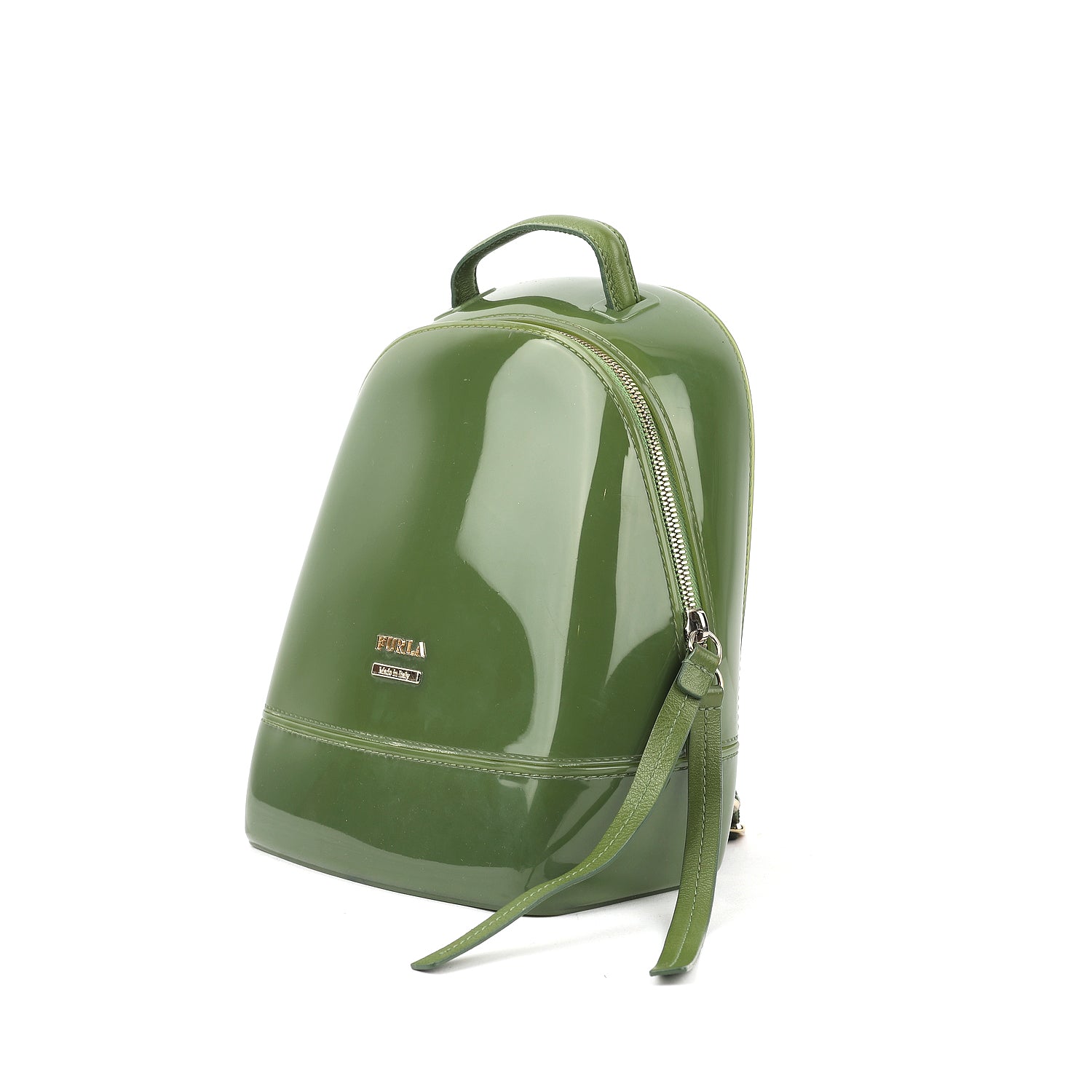 Candy Glossy Rubber Backpack