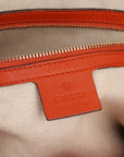 GG Monogram Leather Shoulder Bag