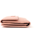 Gucci Microguccissima Continental Flap Wallet Soft Pink