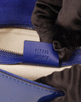 Gucci Royal Blue Patent Leather Bright Bit Clutch