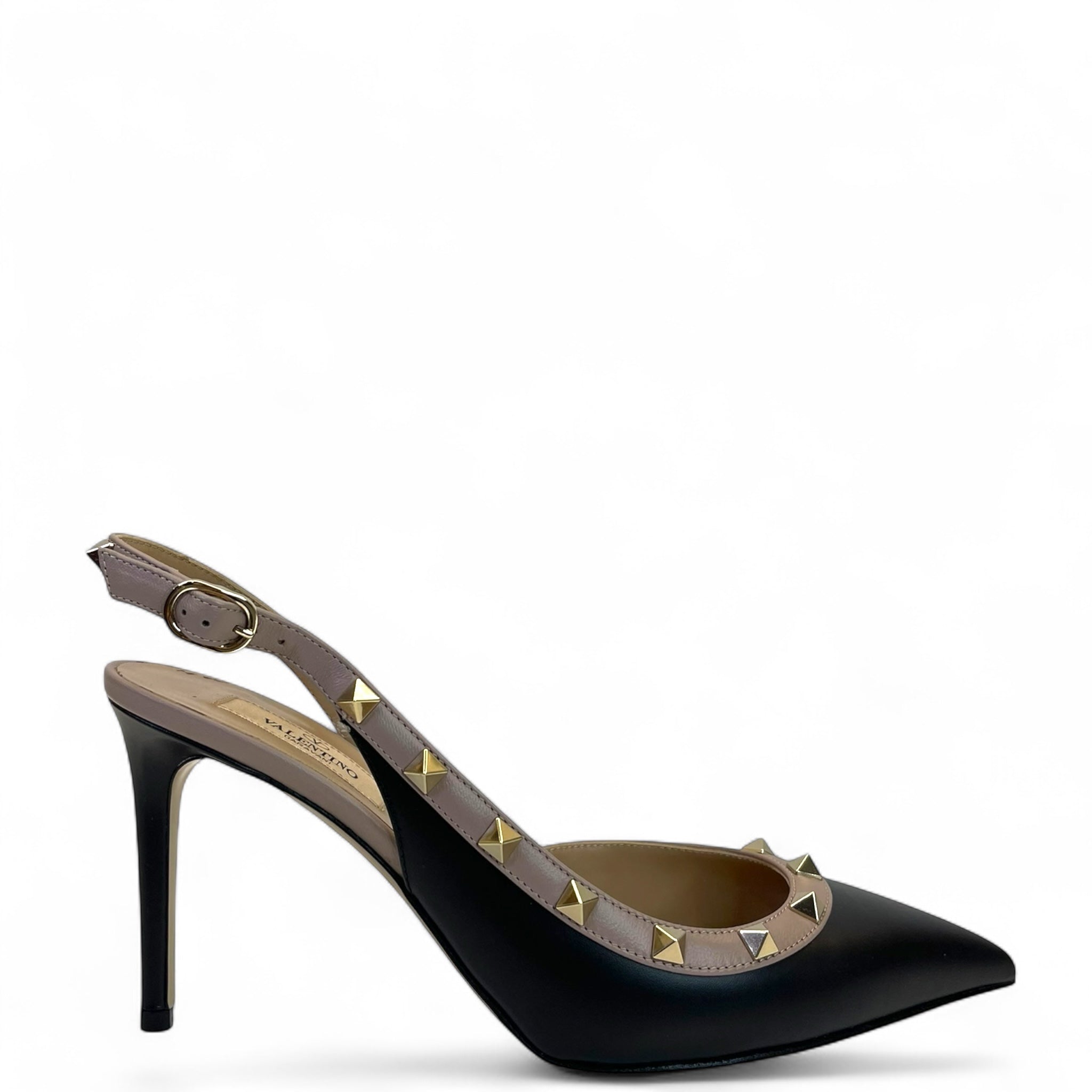 Valentino Garavani Rockstud Slingback Pumps EU 38.5