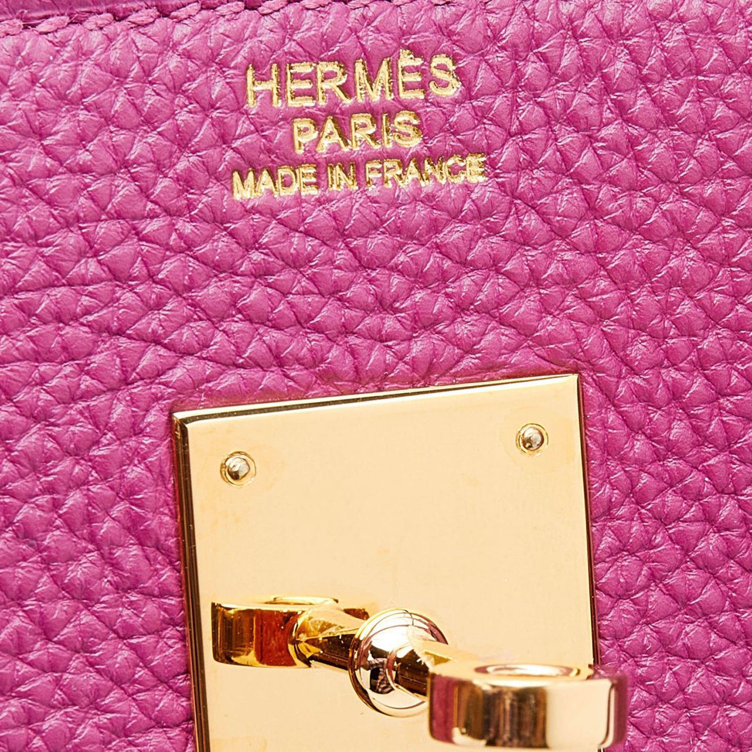 Hermes Tosca Togo Leather Gold Hardware Birkin 30