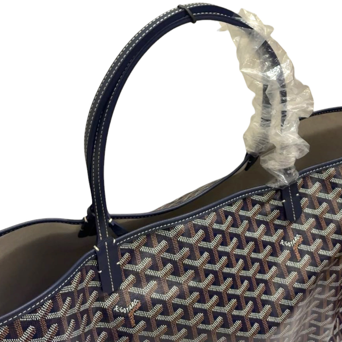 Goyard Saint Louis GM Navy Blue Tote Bag