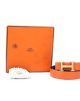 Hermes Togo Box Constance Reversible Belt