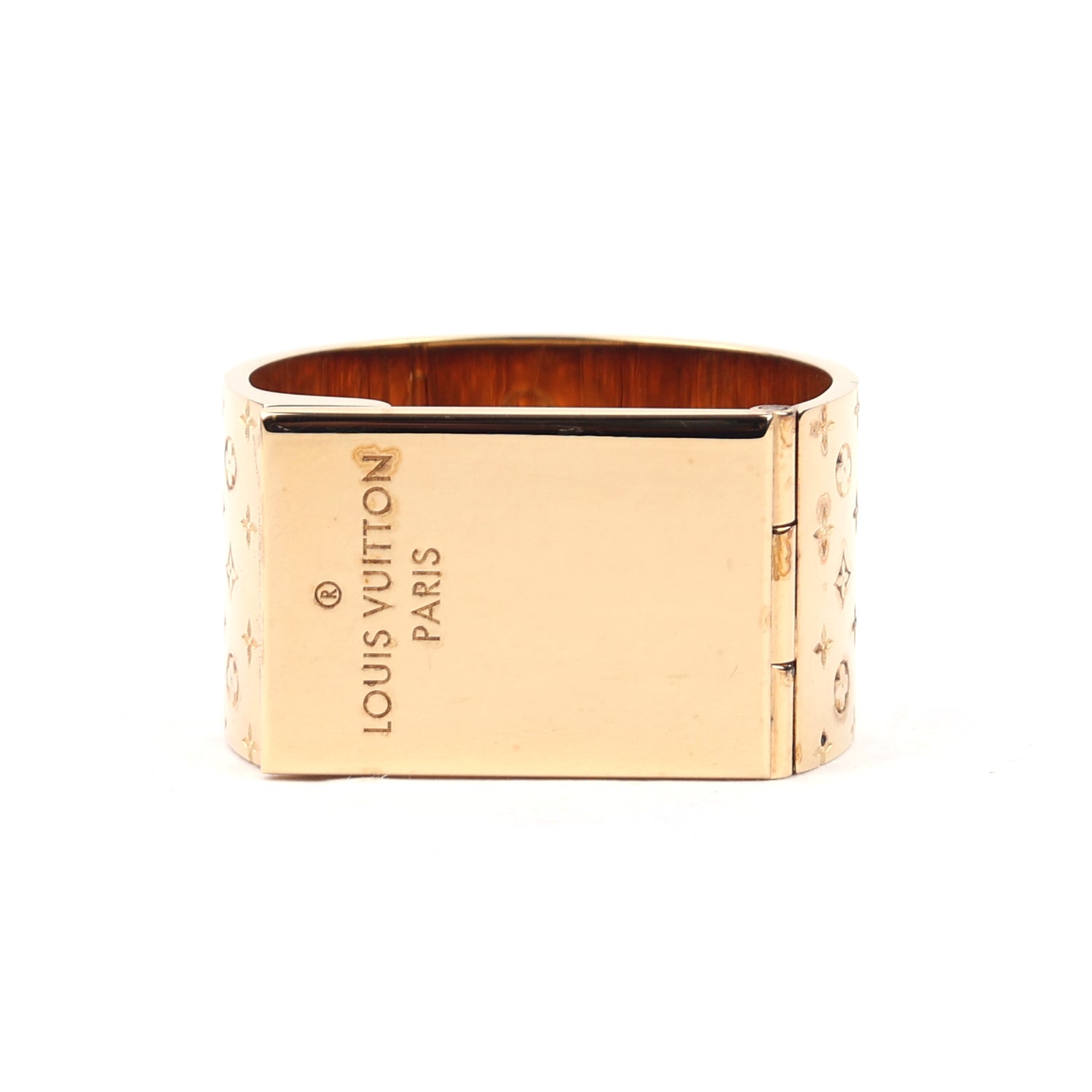 Louis Vuitton Monogram Embossed Scarf Ring