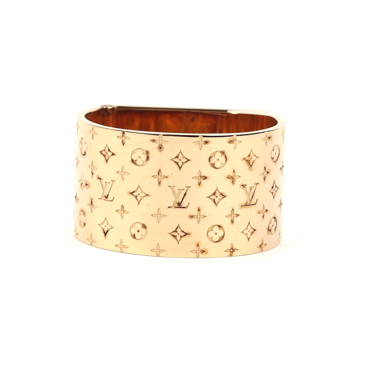 Louis Vuitton Monogram Embossed Scarf Ring